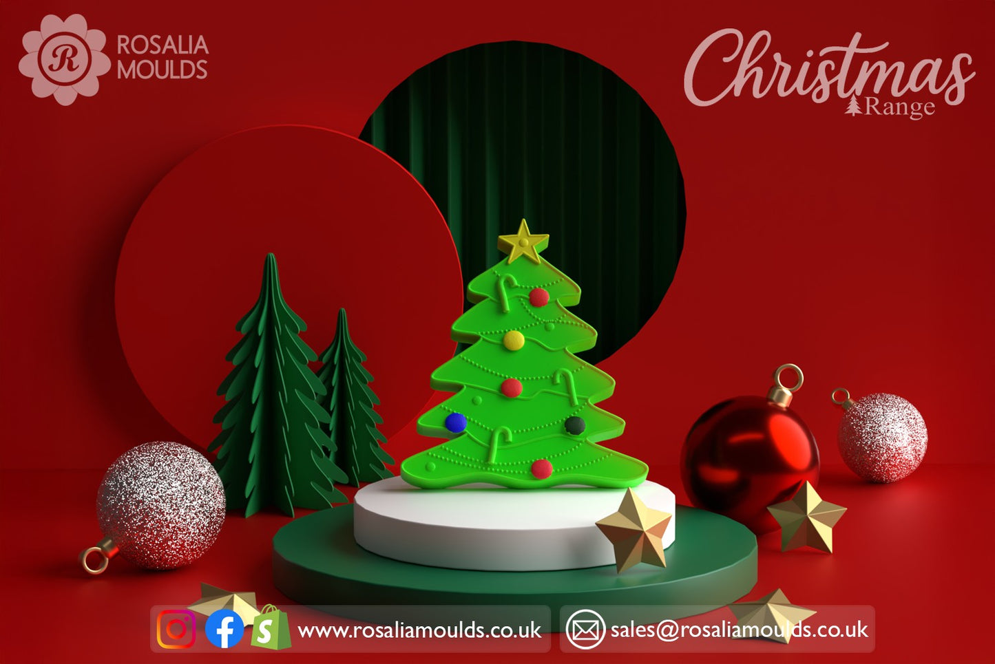 'Christmas Tree' Snap Bar Mould