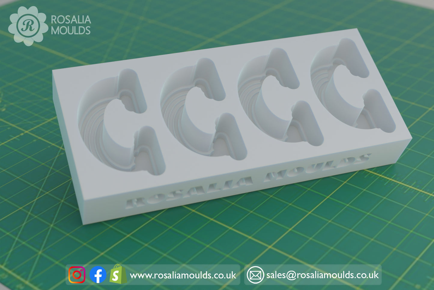 'Rainbows and Clouds' Wax Melts Mould