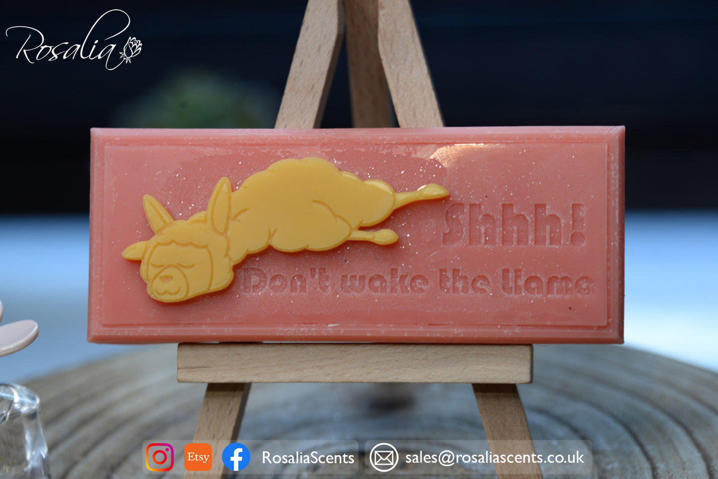 Don't Wake the Llama' Snap Bar Mould