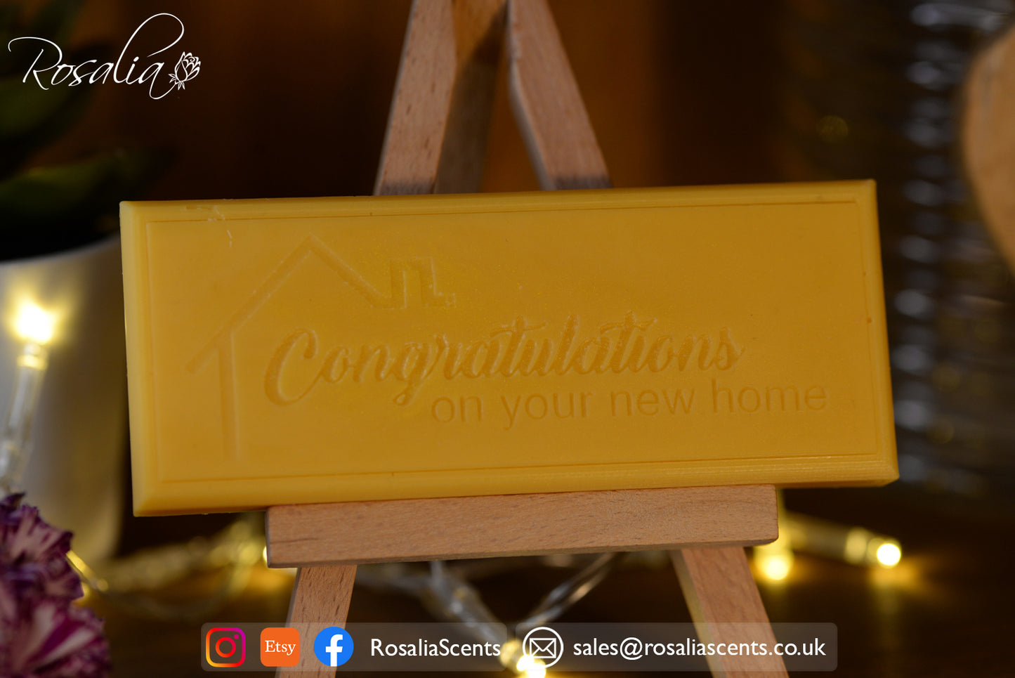 Congratulations on your new Home' Snap Bar Mould
