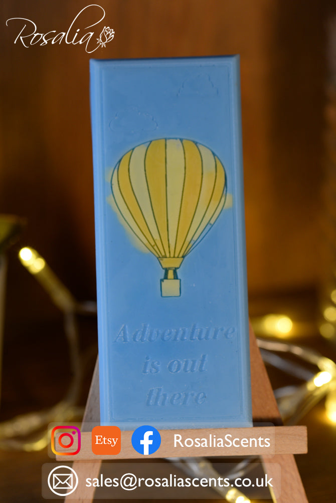Air Balloon 'Adventure is Out There' Snap Bar Mould