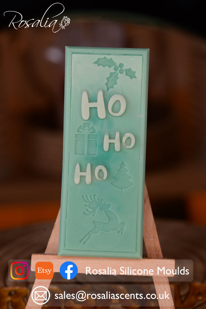 Christmas 'Ho Ho Ho' Snap Bar Mould