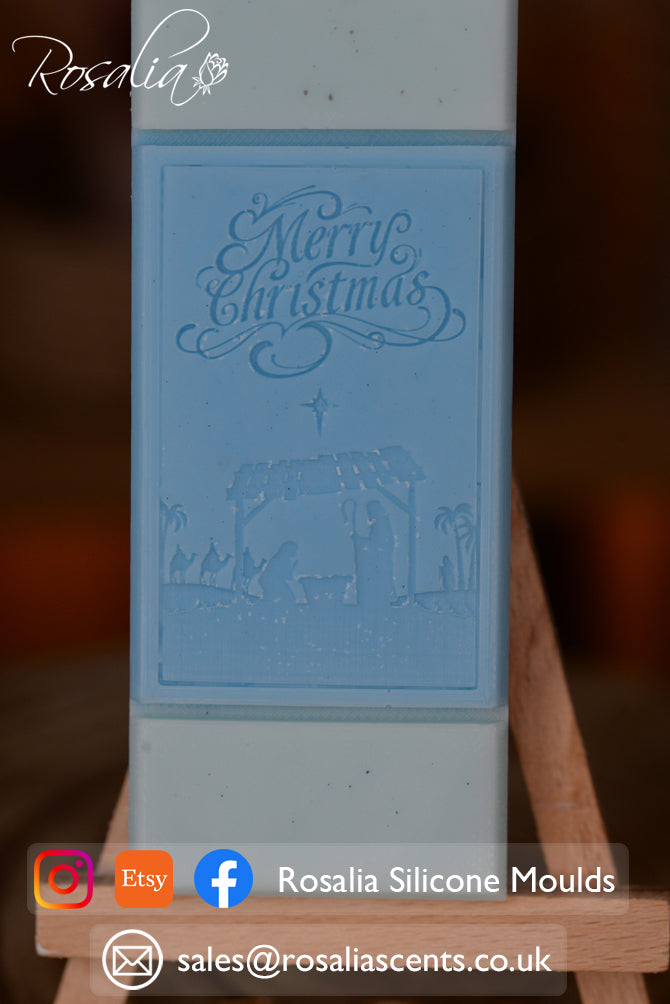 Christmas Nativity Snap Bar Mould