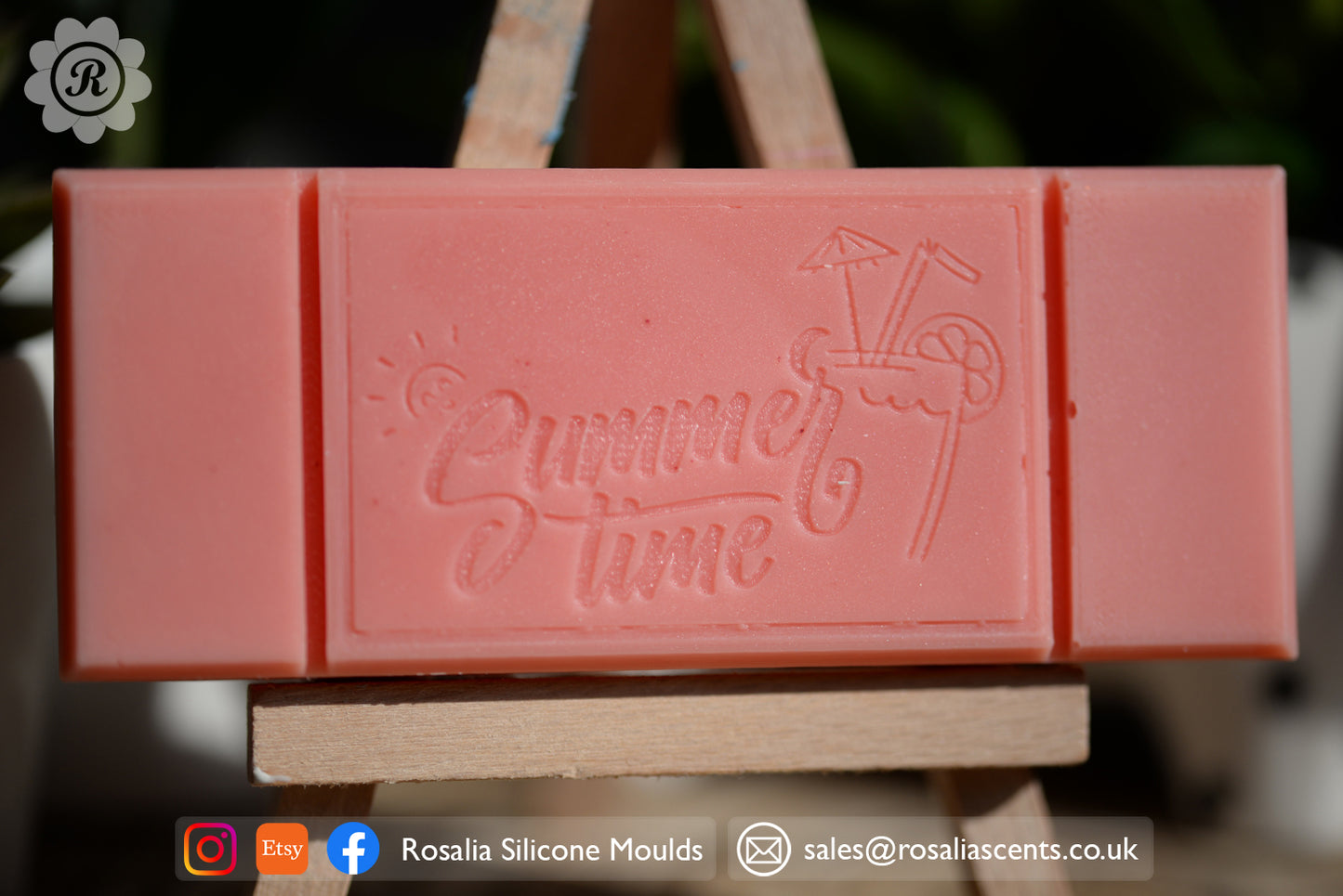 Summer Time Cocktail Snap Bar Mould