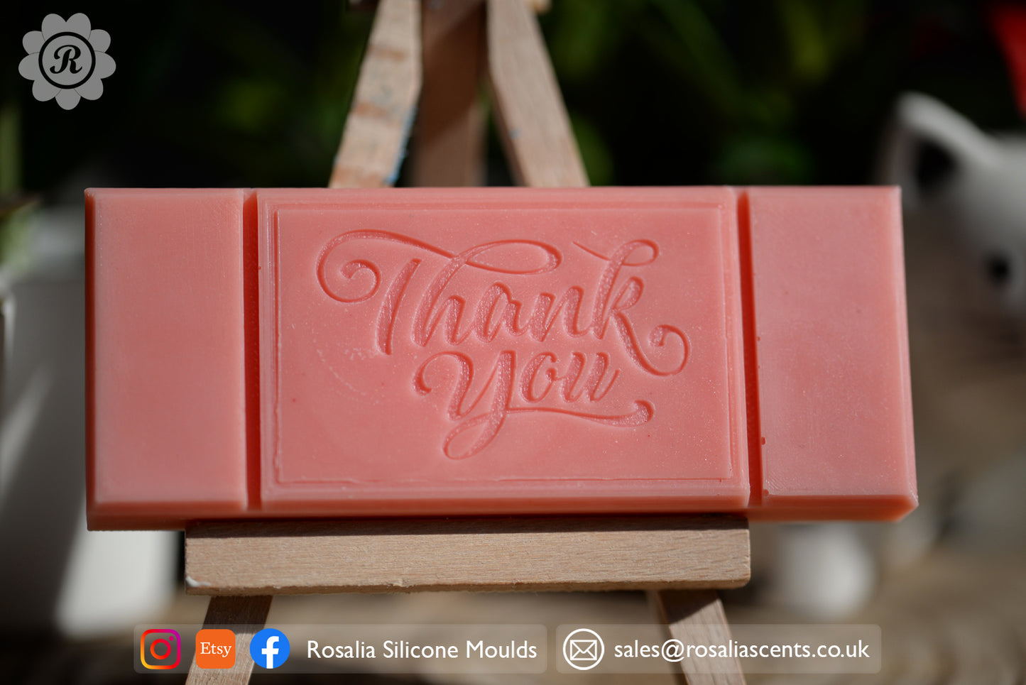 Thank You Snap Bar Mould