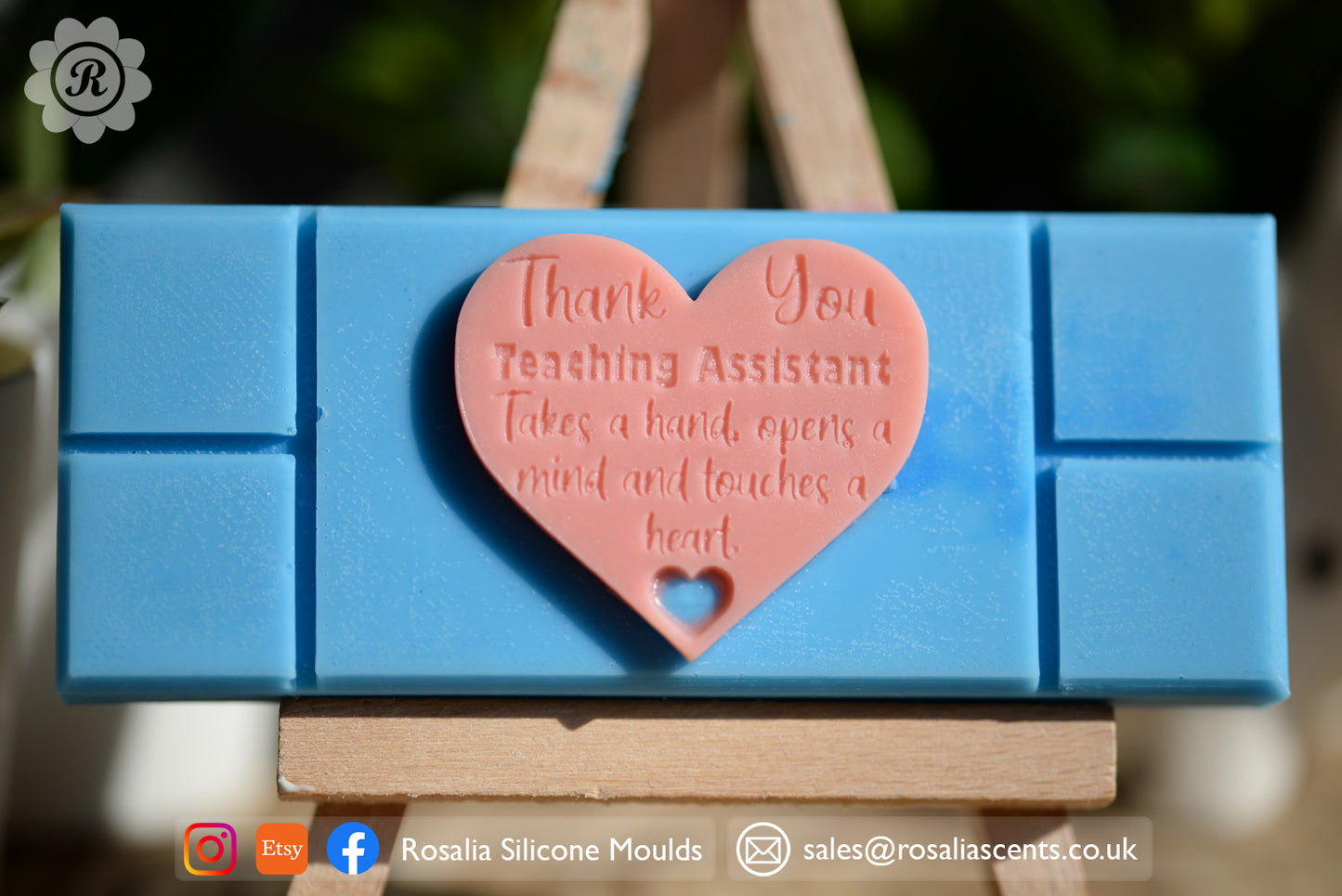 Thank You Teaching Assistant in a Heart