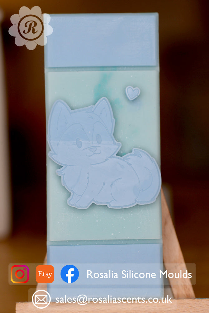 Puppy Heart Snap Bar Mould