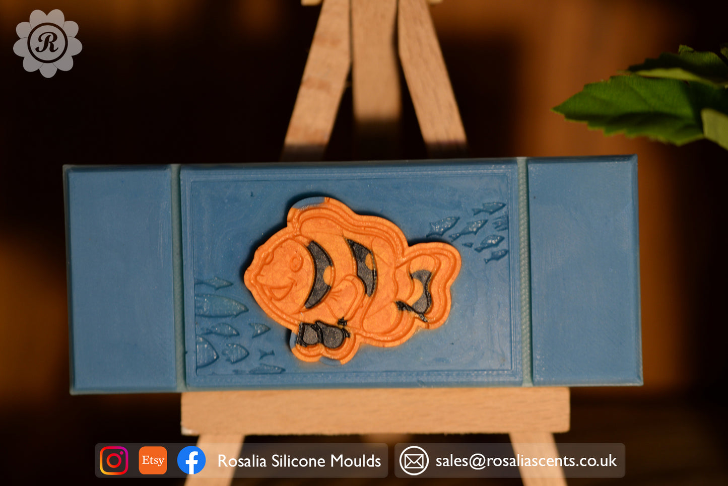 Clown Fish' Snap Bar Mould