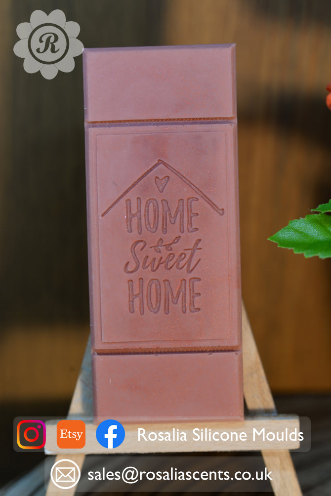 Home Sweet Home' House Snap Bar Mould