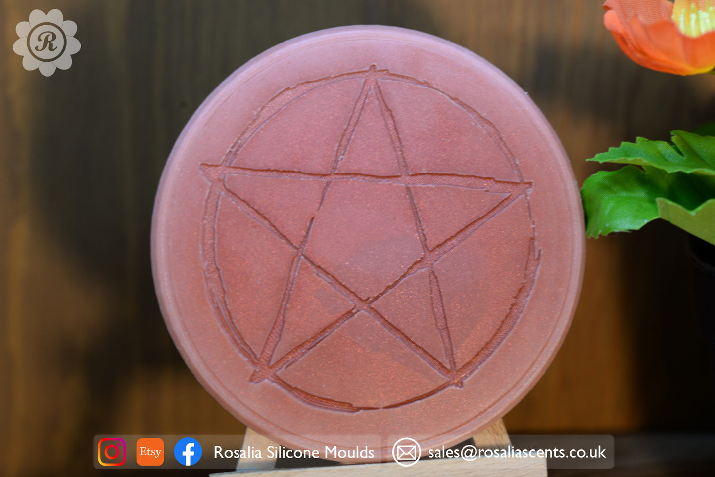 Pentagram Round 100mm Snap Bar Mould