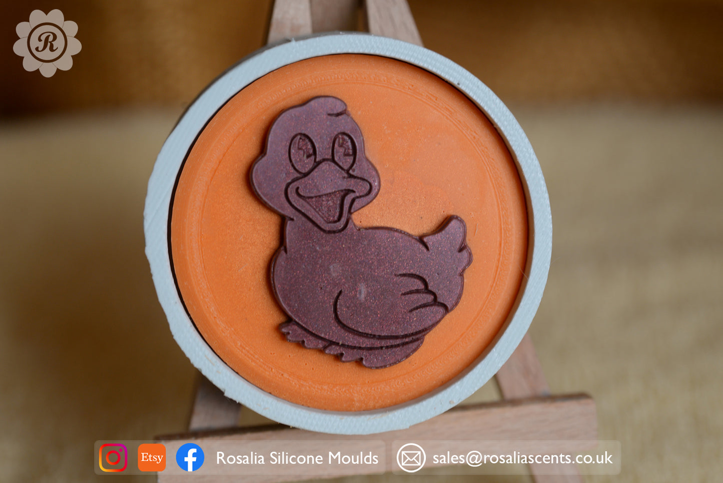 Duck' Round 60mm Snap Bar Mould