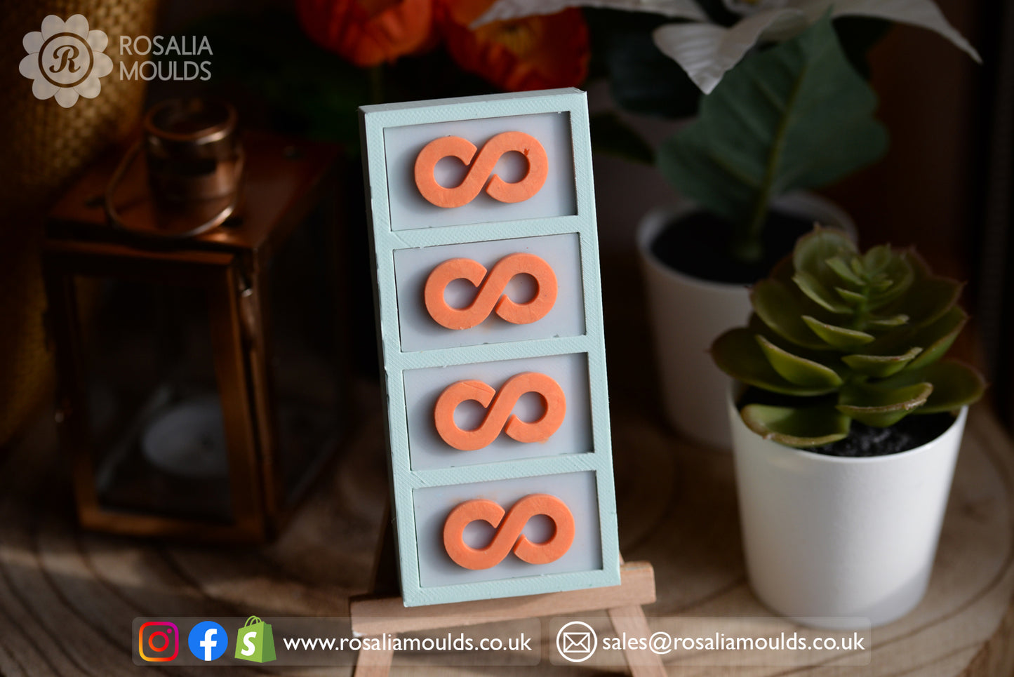 HB 'Infinity' Awareness Wax Melts Mould