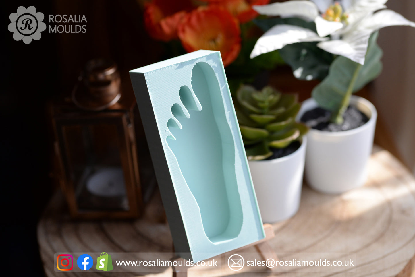 'Foot' Shaped Soap Mould
