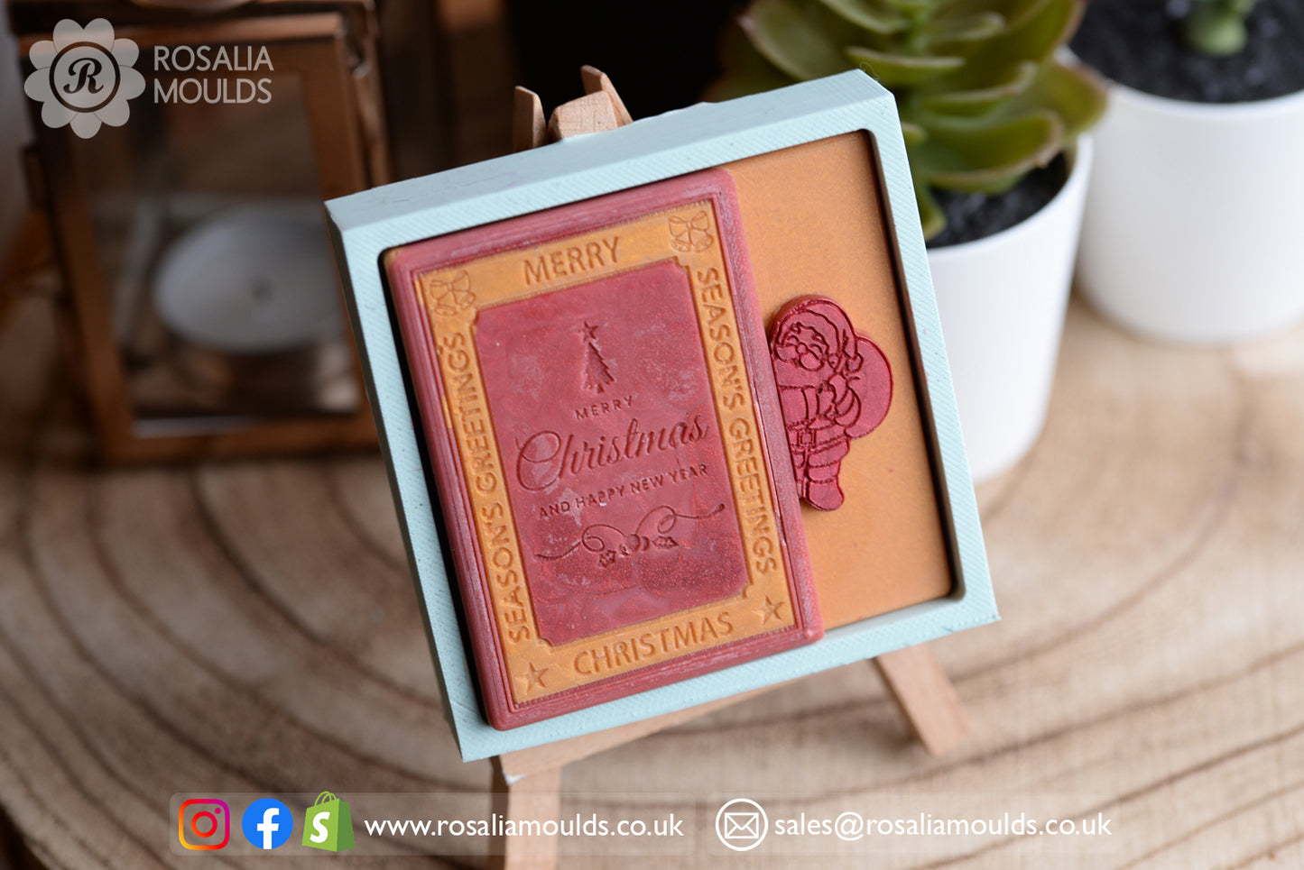 Christmas Wax Melt Mould