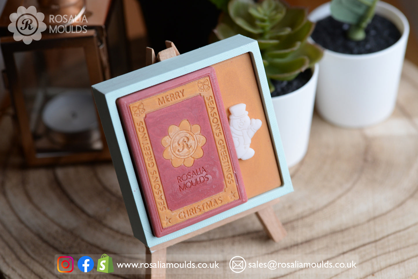 Christmas Advent Calendar (24 Mini Melts + 1 Large 25th Day) Wax Melt Moulds