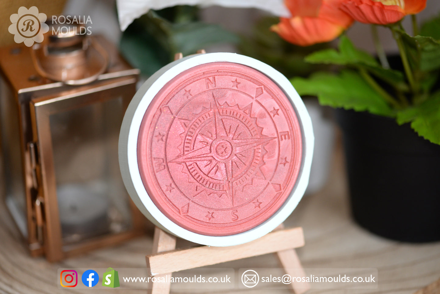 Compass 80mm Round Snap Bar Mould