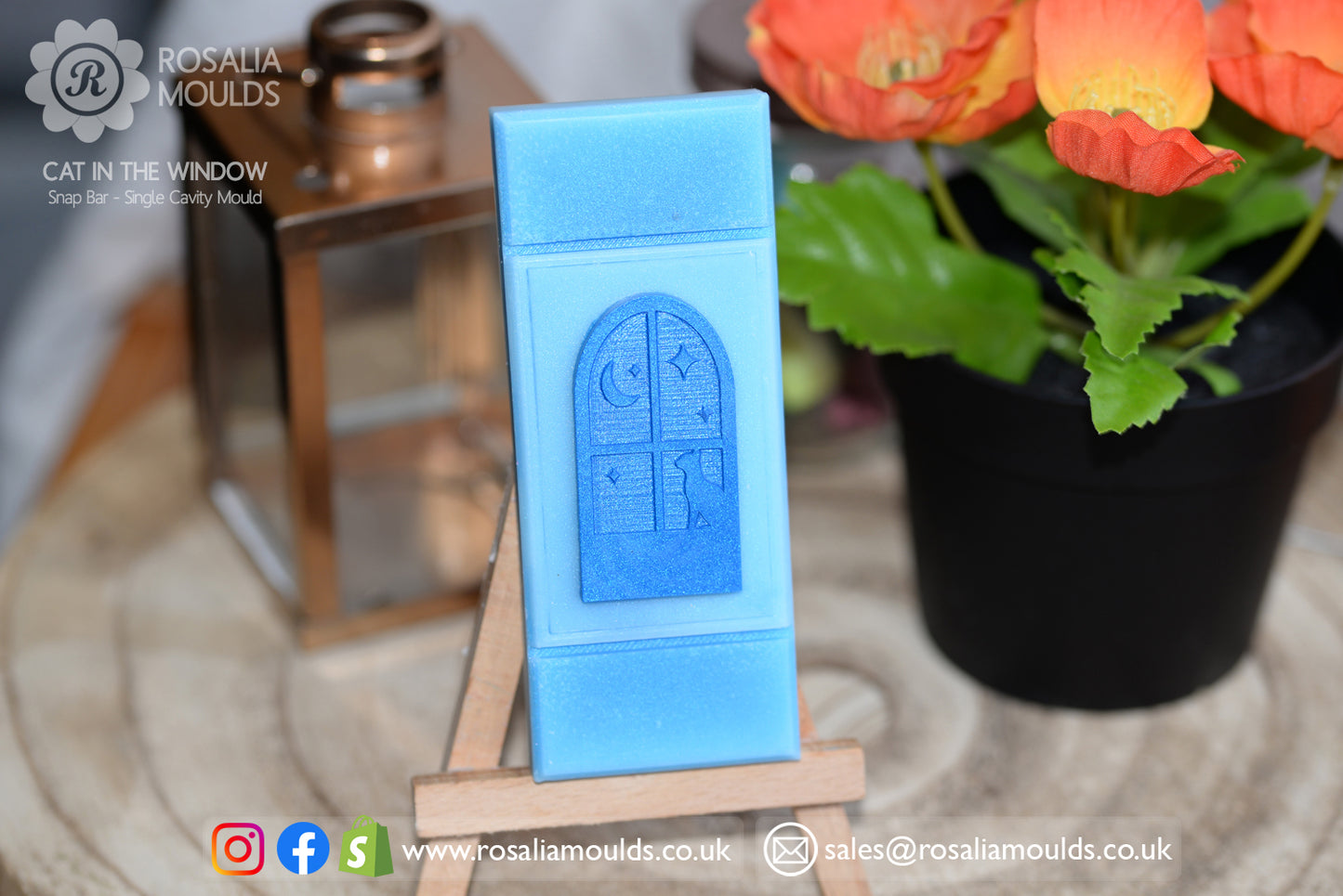 'Cat in the Window' Snap Bar Mould