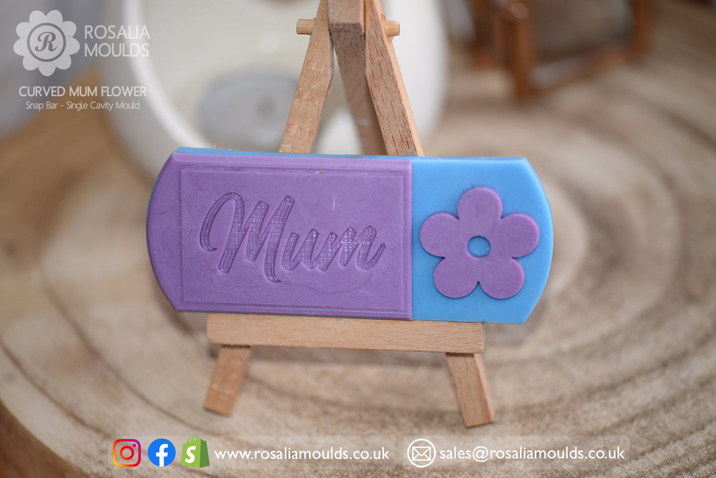 Mum Flower Snap Bar Mould