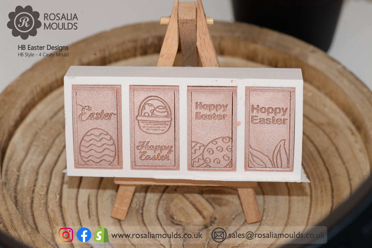 HB 'Easter Designs' Wax Melts Mould