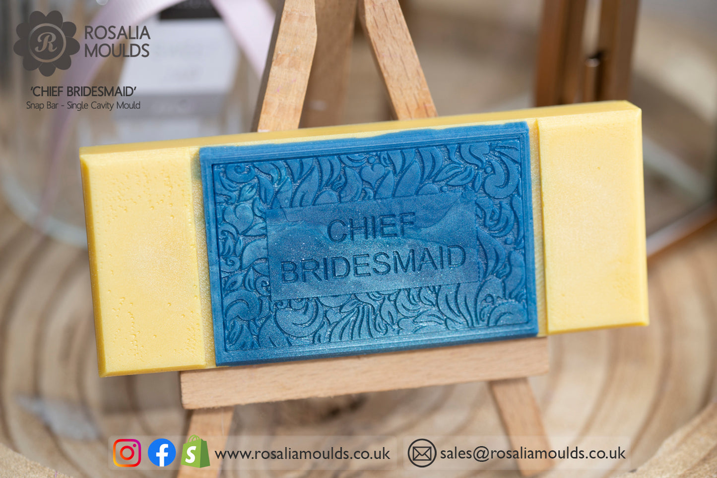 'Chief Bridesmaid' Snap Bar Mould