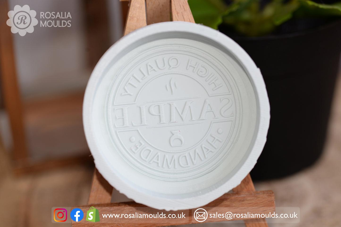 'High Quality Handmade Sample' 60mm Round Mould