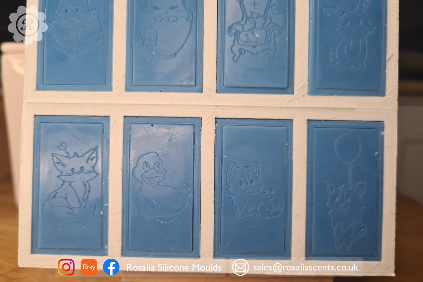 HB Animals Wax Melts Moulds