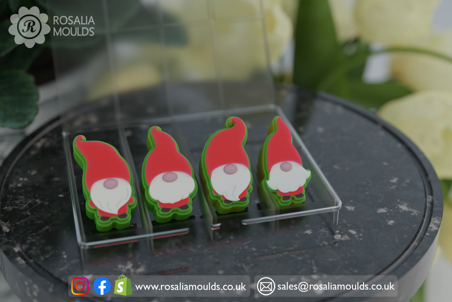 HB 'Gonks' Wax Melts Mould