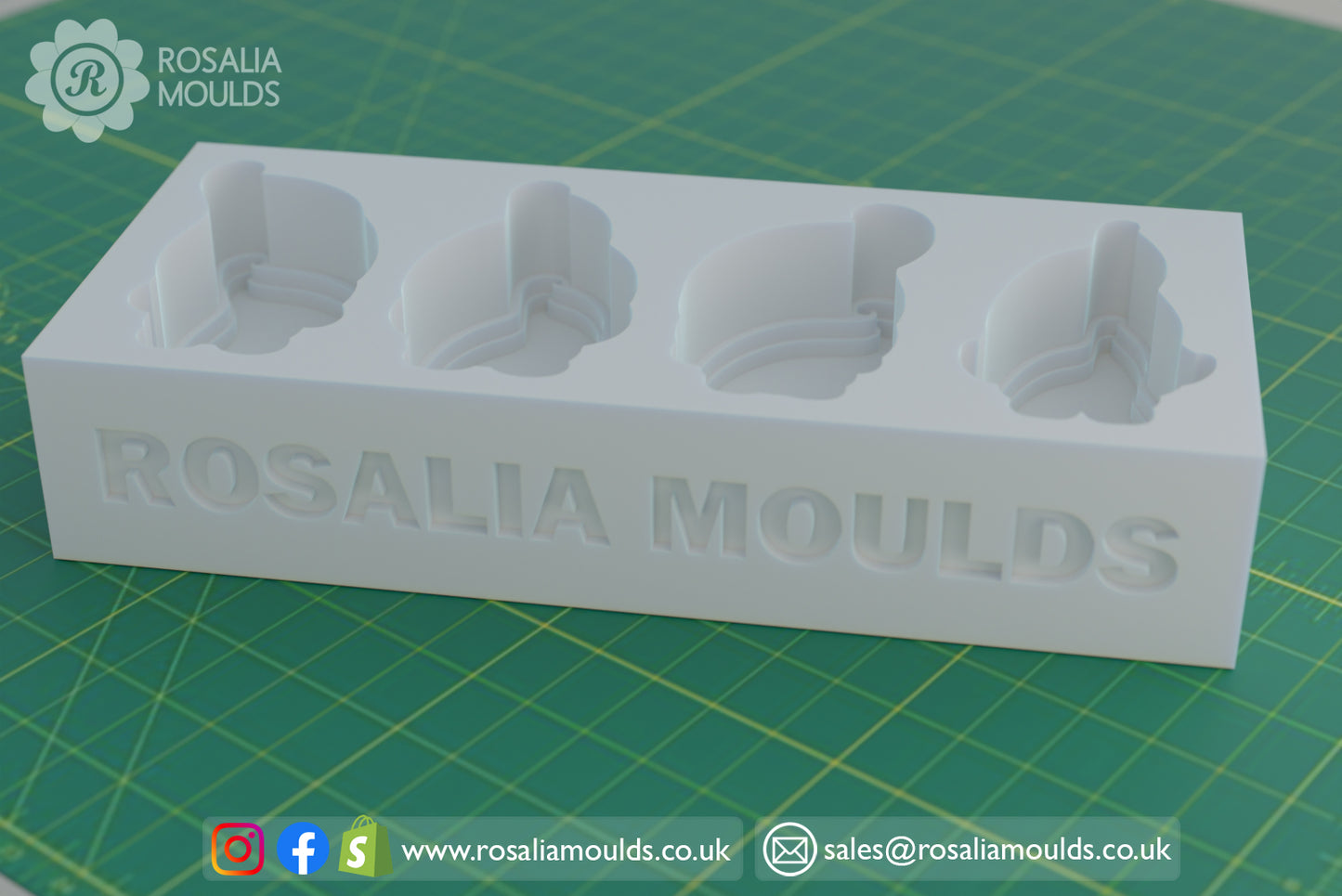 HB 'Gonks' Wax Melts Mould