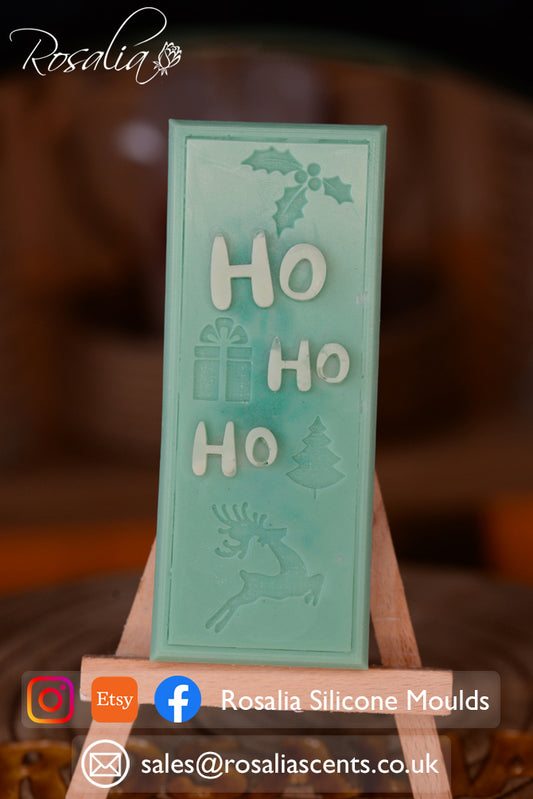 Christmas 'Ho Ho Ho' Snap Bar Mould