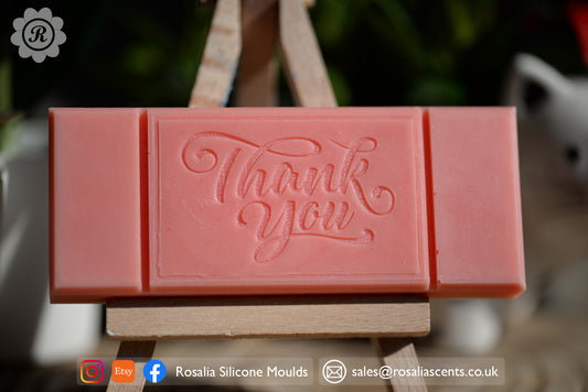 Thank You Snap Bar Mould