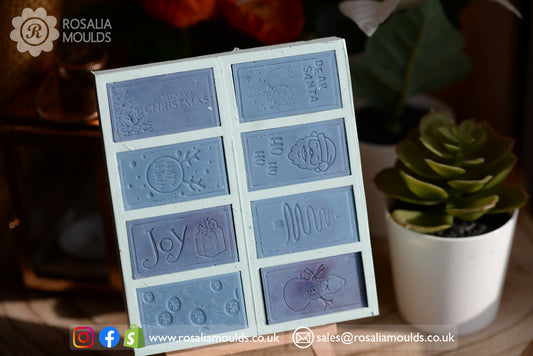 HB Christmas Scenes Wax Melt Moulds