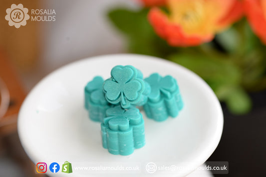 'Shamrock' 10 Cavity Wax Melt Mould