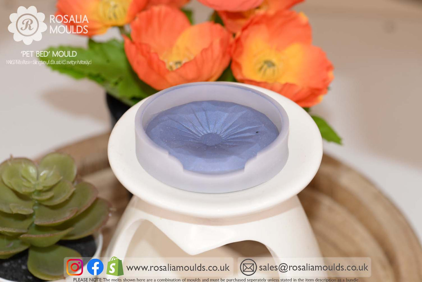 'Pet Bed' Single Cavity Wax Melt Mould