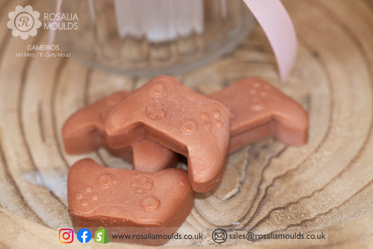 'Gamepads' 4 Cavity Wax Melt Mould