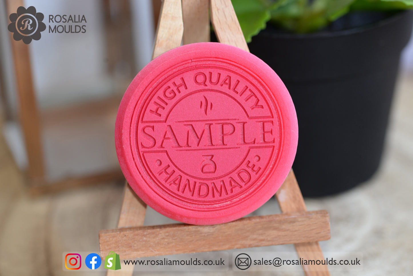 'High Quality Handmade Sample' 60mm Round Mould